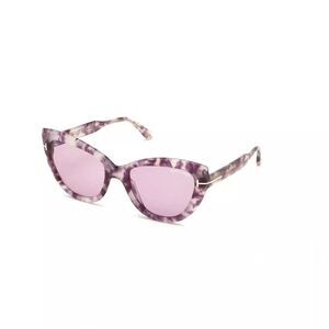 New Authentic Tom Ford Anya FT0762-56Y-55 Cat Eye Sunglasses